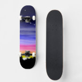 Diamond Night Skateboard (Voorkant)