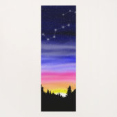 Diamond Night Yoga Mat (Achterkant)