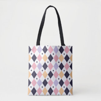 Diamond Paarse Roze met Spider Draagtas