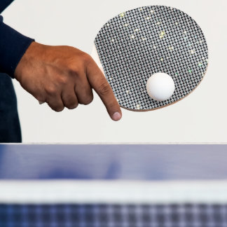 Diamond Paddles, briljante Paddles, wit kristal Tafeltennisbatje