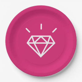Diamond Papieren Bordje