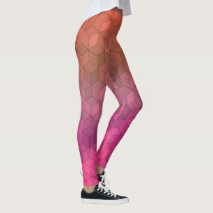 Diamond-patroon Leggings