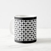 Diamond Pattern #1-1 Koffiemok (Voorkant links)
