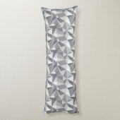 Diamond Pattern - Abstract veelhoek Lichaamskussen (Achterkant (Verticaal))