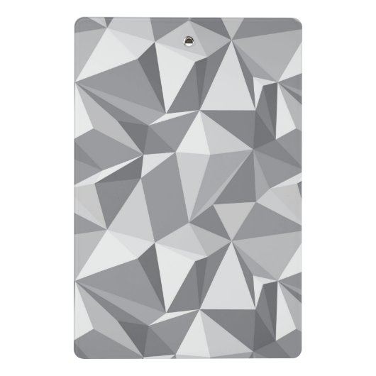 Diamond Pattern - Abstract veelhoek Mini Klembord (Achterkant)