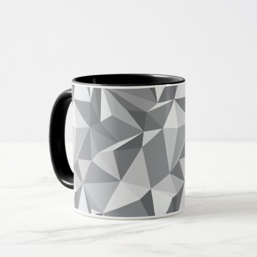 Diamond Pattern - Abstract veelhoek Mok (Voorkant links)