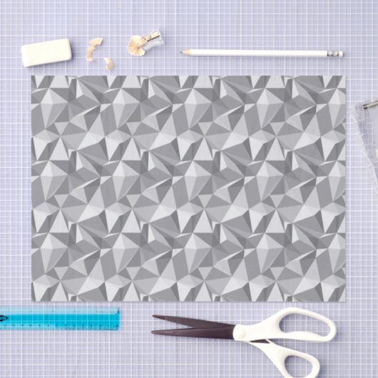 Diamond Pattern - Abstract veelhoek Tissuepapier (Craft)