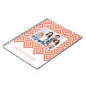 Diamond Pattern Custom Notitieboek (Linkerzijde)