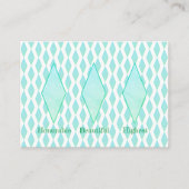 Diamond pattern Enclosure Card Informatiekaartje (Voorkant)