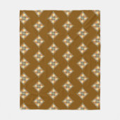 Diamond Pattern Fleece Deken (Voorkant)