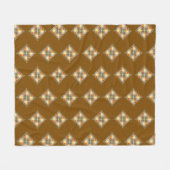 Diamond Pattern Fleece Deken (Voorkant (Horizontaal))
