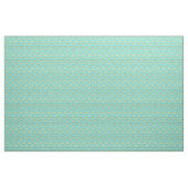 Diamond Pattern - Geel & Turquoise Stof (Yard (91,4 cm))