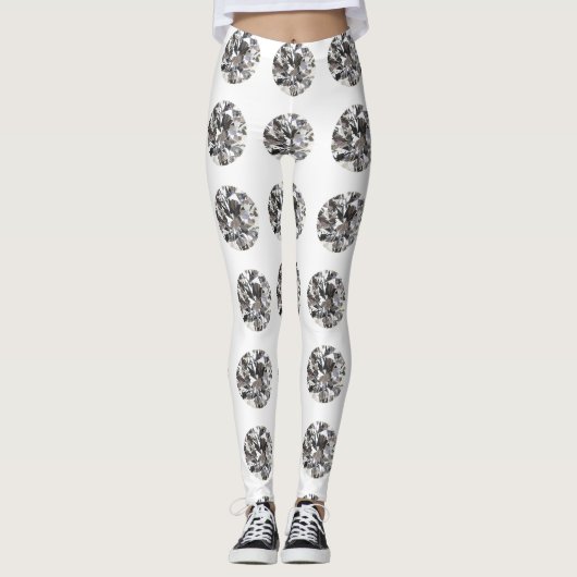 Diamond Pattern Leggings (Voorkant)