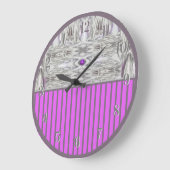 Diamond Pattern (Paarse achterste klok) Grote Klok (Hoek)