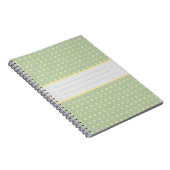 Diamond Pattern Teal Notitieboek (Rechterzijde)