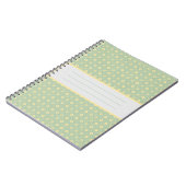 Diamond Pattern Teal Notitieboek (Linkerzijde)