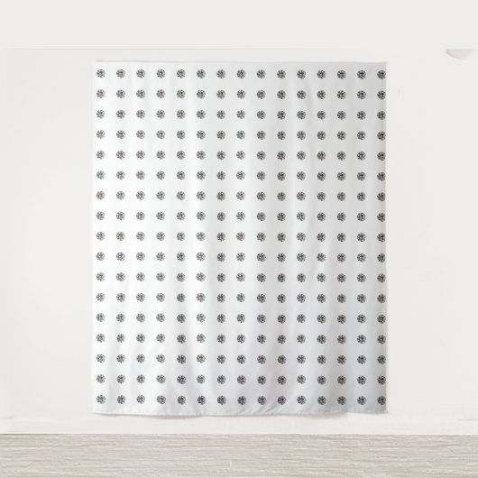 Diamond Pattern Wandkleed (Voorkant)