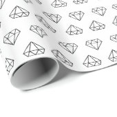 Diamond Pattern Wrapping Paper Cadeaupapier (Rol Hoek)