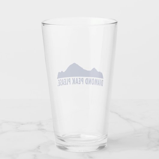 Diamond Peak alstublieft Glas (Achterkant)