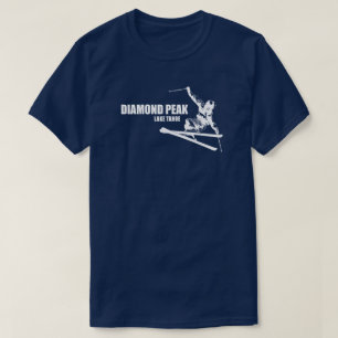Diamond Peak Lake Tahoe Skier T-shirt