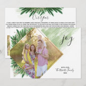 Diamond Pine | Kerstfotokaart Feestdagenkaart (Voorkant / Achterkant)