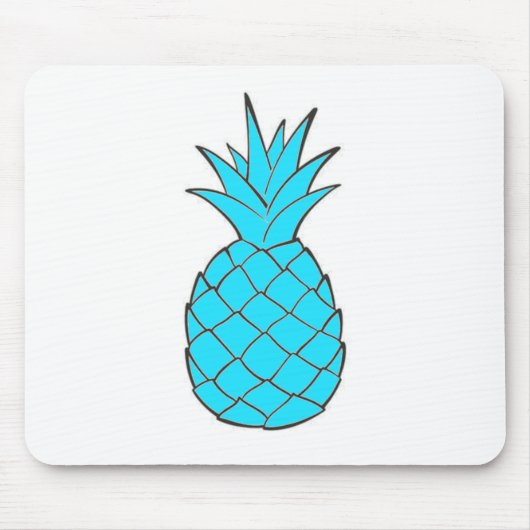 Diamond Pineapple Mousepad Muismat (Voorkant)