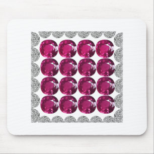 Diamond Pink Tourmaline Muismat