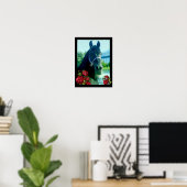 DIAMOND Portrait - Poster (Bureau à domicile)