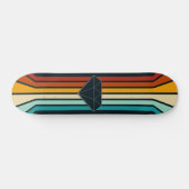 Diamond Retro Moderne Stijl Skateboard (Horizontaal)