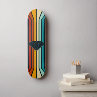 Diamond Retro Moderne Stijl Skateboard