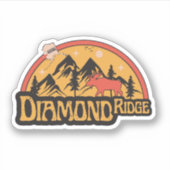 Diamond Ridge, Alaska Sticker (Voorkant)
