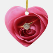 Diamond Ring-versiering Keramisch Ornament (Voorkant)