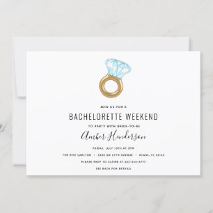 Diamond Ring Zwembad Float Bachelorette Routebesch Kaart