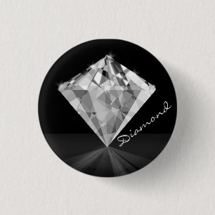 Diamond Ronde Button 3,2 Cm