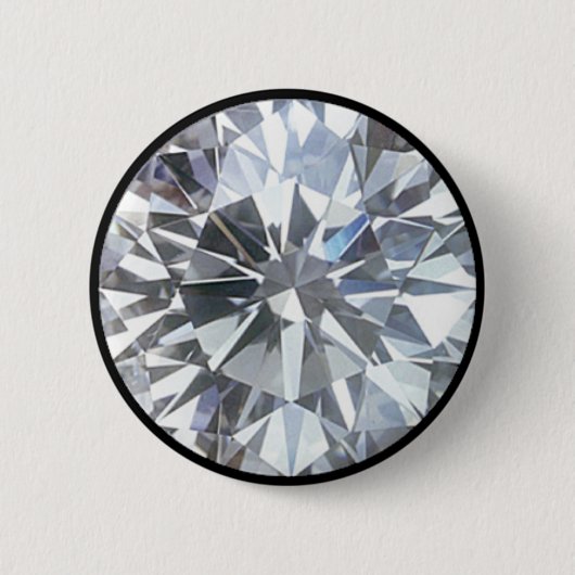 Diamond Ronde Button 5,7 Cm (Voorkant)