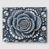 Diamond Roos & Denim Glam Bling Gastenboek (Achterkant)