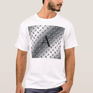 Diamond Silver bord monogram T-shirt