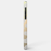 Diamond Small Heart Pattern, DIY Name, Gold Case-Mate iPhone Case (Achterkant/links)