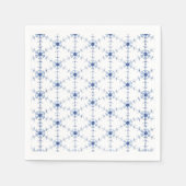 Diamond Snowflake Pattern Servet (Voorkant)