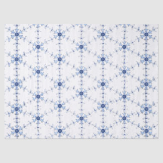 Diamond Snowflake Pattern Wrapping Paper Tissuepapier
