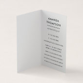 Diamond Sparkle Glitter Visitekaartje (Binnen)