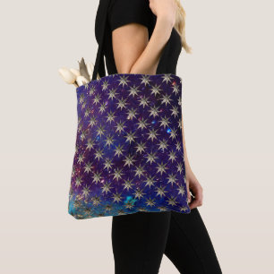 DIAMOND STARS IN BLUE SKY IN GOUDE SPARKLES Fantas Draagtas