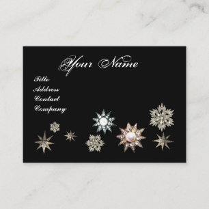 DIAMOND STARS MONOGRAM VISITEKAARTJE