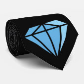 Diamond-Stropdassen Stropdas (Opgerold)