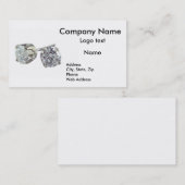 Diamond Stud Visitekaartje (Voorkant / Achterkant)