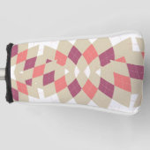 Diamond Swirl Pattern Golfheadcover (Voorkant)