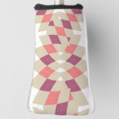 Diamond Swirl Pattern Golfheadcover (Draai 90)