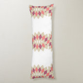 Diamond Swirl Pattern Lichaamskussen (Achterkant (Verticaal))