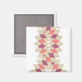 Diamond Swirl Pattern Magneet (Voorkant / Achterkant)