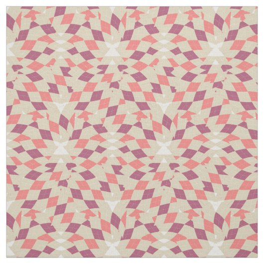 Diamond Swirl Pattern Stof (Swatch)